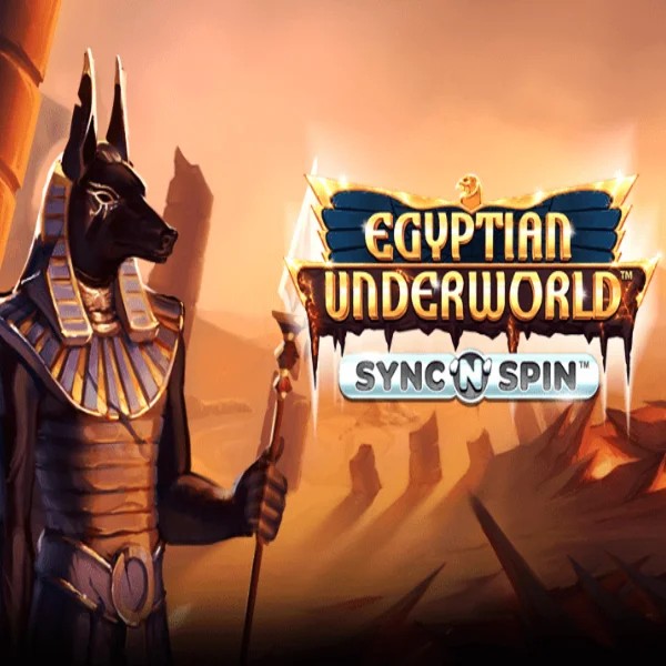 Slots logo of Egyptian Underworld from Greentube at IgoBet Casino