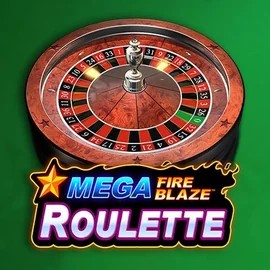 Mega Fire Blaze Roulette online game logo by Playtech on igobetscasino.nl