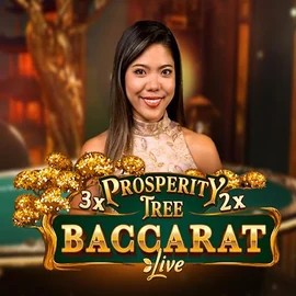 Prosperity Tree Baccarat slot logo by Evolution at IgoBet Casino