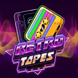 Official Slots logo: Retro Tapes by Push Gaming at IgoBet Casino